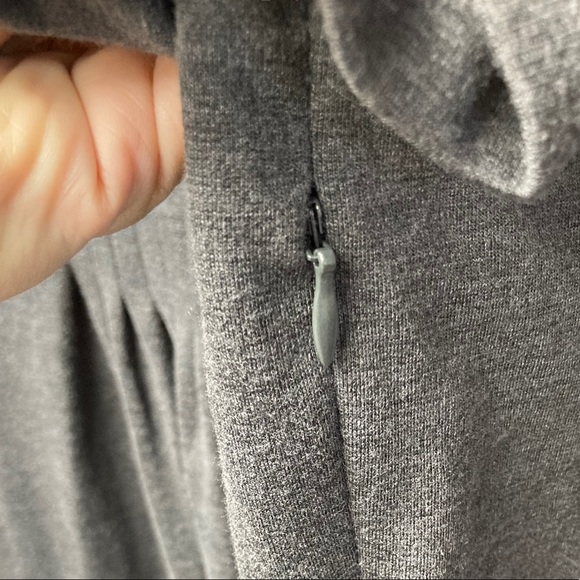 Calvin Klein Charcoal Scoop Neck Dress - Picture 10 of 11